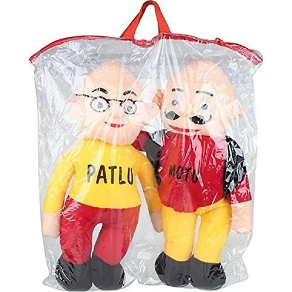 GR-Motu Patlu Soft Toy for Kids Playing Girls Children Playing Teddy Bear in Size 30 cm Long- Multi Color [Low Budget Product]