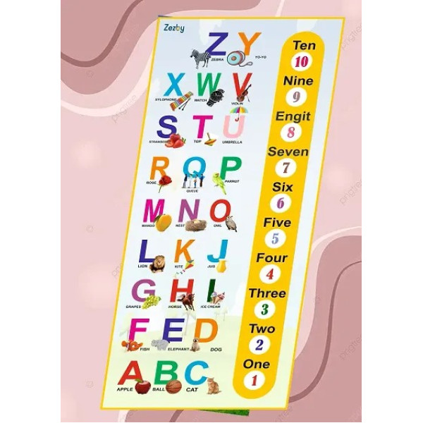 GR-Play Mat for Kids Adults | Unique ABCD And 1234...