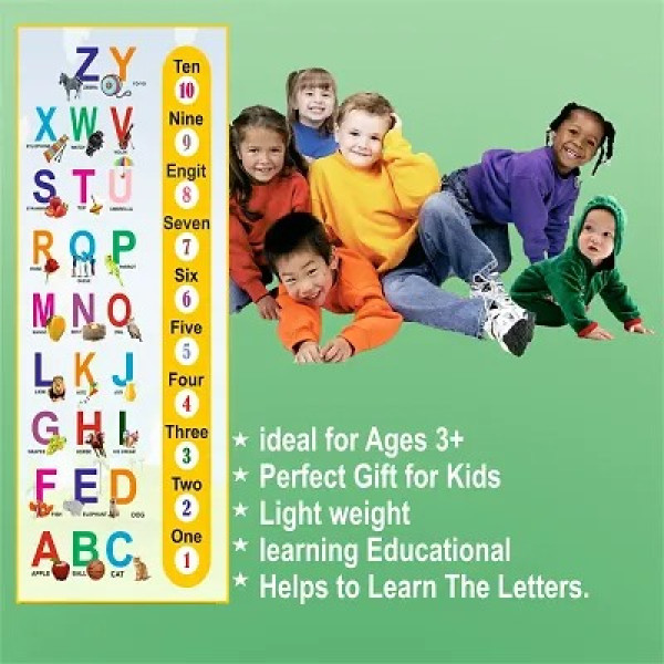 GR-Play Mat for Kids Adults | Unique ABCD And 1234 Latter Mat | Jumbo Kids Play Mat [Low Budget Product]