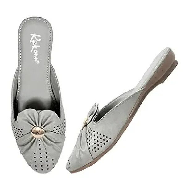 GR-Women Casual Footwear, Women Flat Bellies,Ideal for Women, Ideal Gift for Special Occasions-Grey