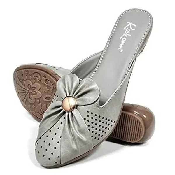 GR-Women Casual Footwear, Women Flat Bellies,Ideal for Women, Ideal Gift for Special Occasions-Grey