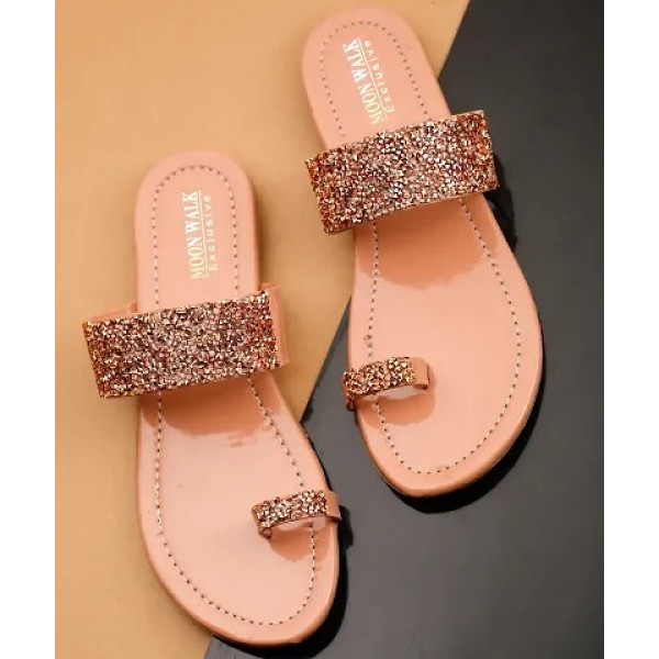 GR-Stylish Pink Synthetic Women's Embellished One ...