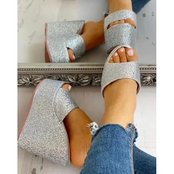 GR-Trendy & Versatile High Heel Woman sandal | Anti-slip outsole ladies footwear