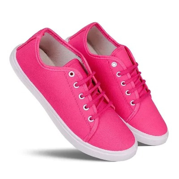 GR-Pink Casual Sneakers Lightweight Breathable,Sol...