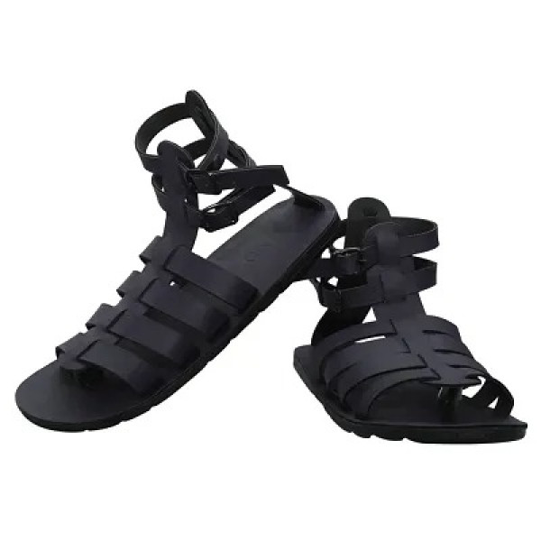 GR-Stylish Mens Synthetic Leather Gladiators &...