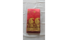 24 Vedic Banarasi Silk & Butta Peach Golden Za...