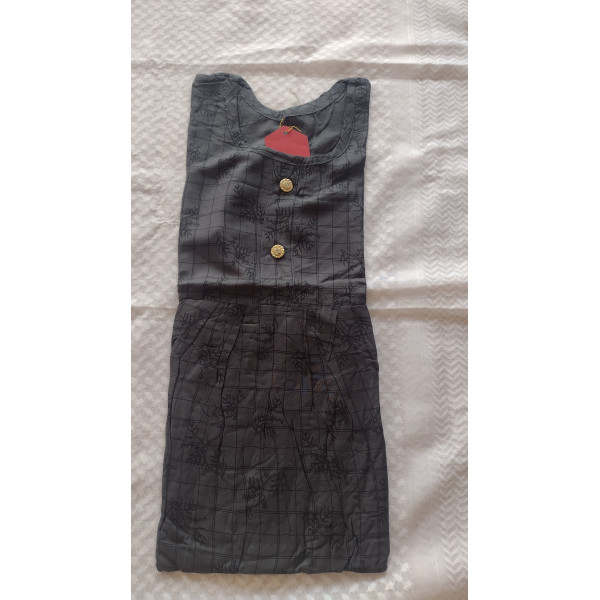 24 Vedic Rayon Navy Blue Color Stylish Kurta with Pant/Hand Embroidery Kurti & Pant Set/Bell Sleeves