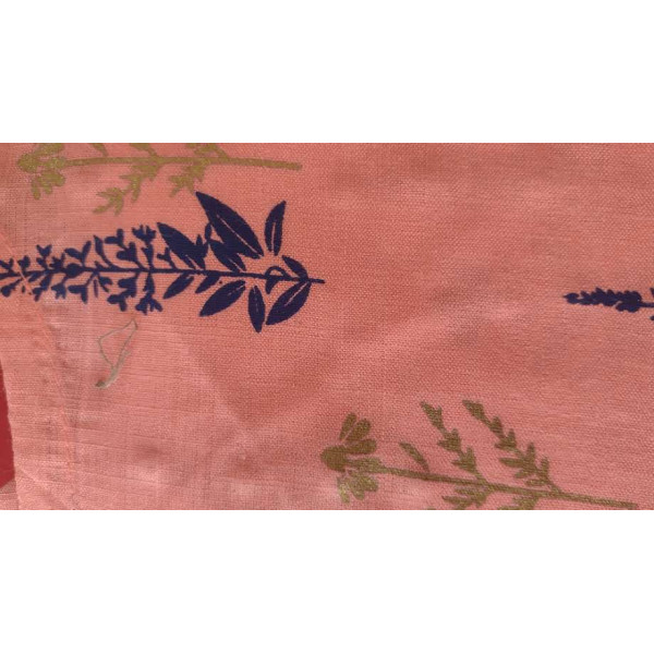 24 Vedic Women Rayon Straight Round Neck Motif Design Printed Kurta & Palazzo Set with Dupatta[Color-Peach]