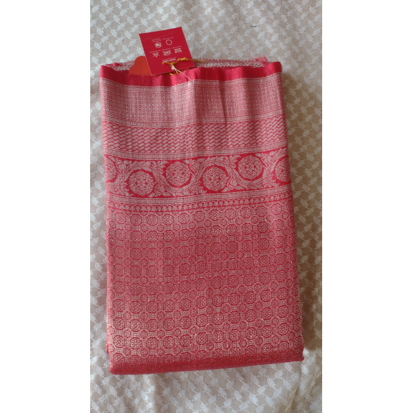 Premium Litchi Soft Silk Saree with Rich Pallu in ...