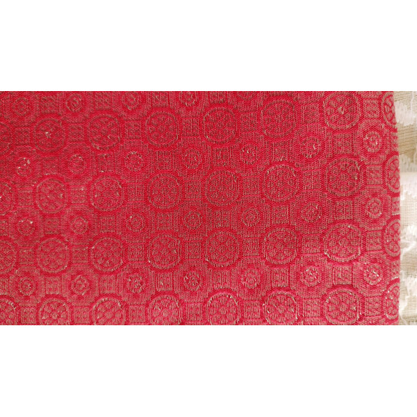 Premium Litchi Soft Silk Saree with Rich Pallu in Blush Pink [Unstitched Blouse]