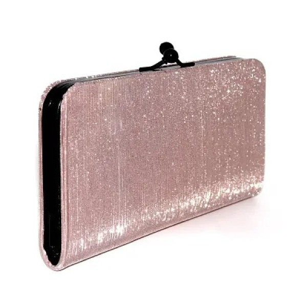 GR-Self Pattern Stylish & Fancy Clutches/Handbags For Women-Pink