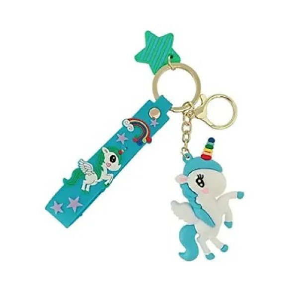 GR-DECORADDA Cute Stylish Unicorn Keychain | Anti ...