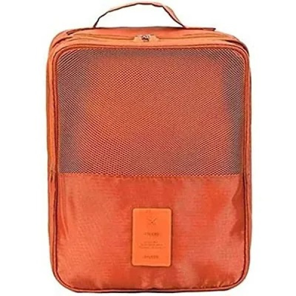GR-Multi Color 3 Layer Waterproof Travel Shoes Storage Footwear Organiser Pouch Bag for Travelling and Hiking