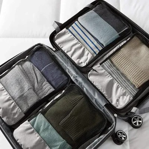 GR-GOMAJO Large Size Packing Cubes for Luggage Travel Organizer (set of 4)