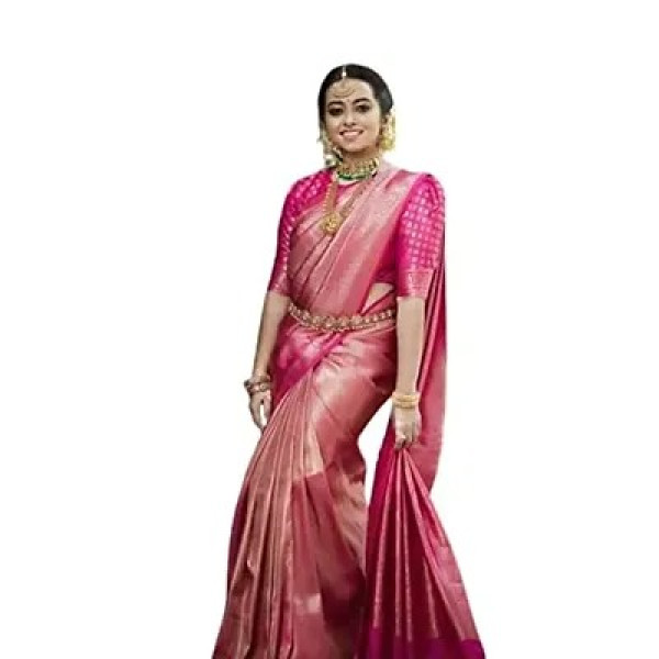 GR-Fashionable Kanjeevaram Design Women's Pure Sil...