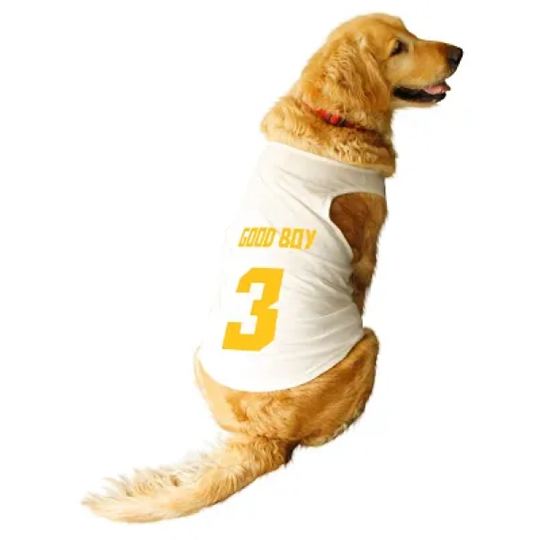 GR-Round Neck Sleeveless Dog Vest Tank T Shirt Tee...