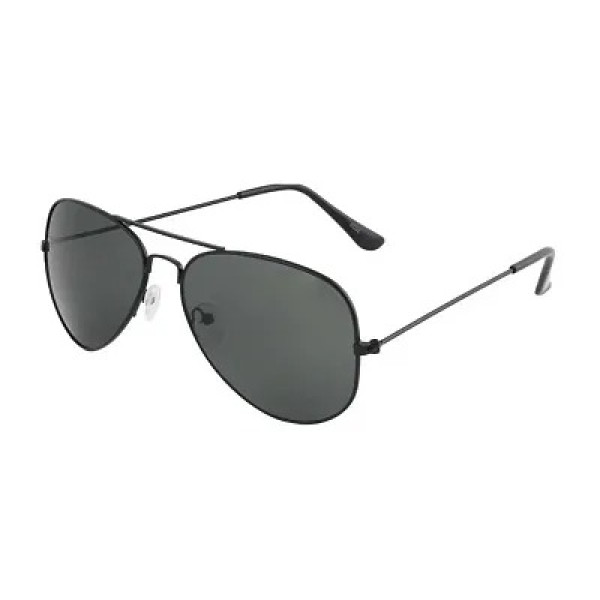 GR-Alvia Metal Aviator Sunglasses-Black