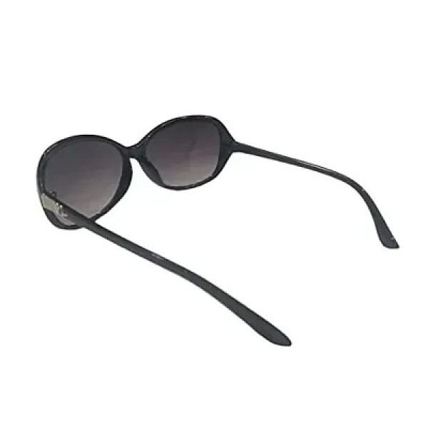 GR-SHOPMORE UV Protected Sunglasses | Stylish & Trendy Women Sunlgass | Six Different Shades Available | Large Size-Black