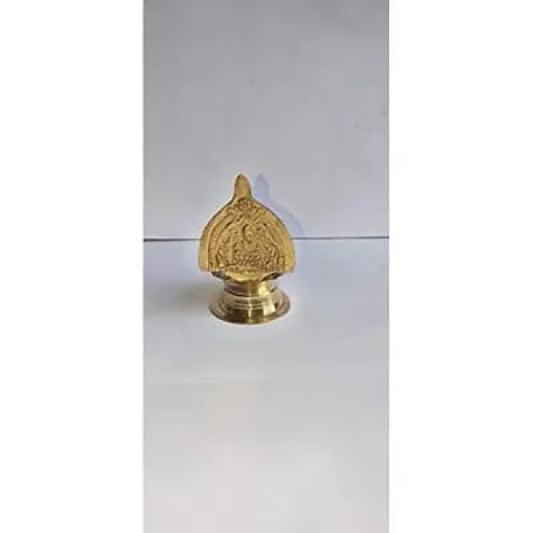 GR-Brass Lamp/Vilakku/Diya Stand (3x2 inch) Lakshmi Deepak [Low Budget Product]