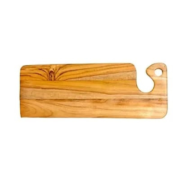 GR-Chopping Cheese Board for Home/Kitchen/Cafe/Restaurant Teak,Tan Wood Hand Crafted [Set of 1] [Low Budget Product]