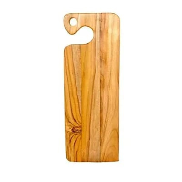 GR-Chopping Cheese Board for Home/Kitchen/Cafe/Restaurant Teak,Tan Wood Hand Crafted [Set of 1] [Low Budget Product]