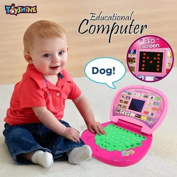 Educational Learning LED Screen Toy Laptop with Music[Low Budget Product]