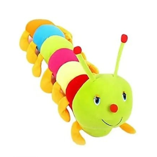 Colourful Caterpillar Soft Toy Non Choking Toys-55...