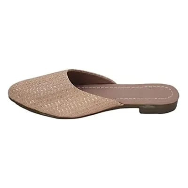 GR-Shoe Bellies Flat Open Back Flat Mules for Women and Girls [Low Budget Product]