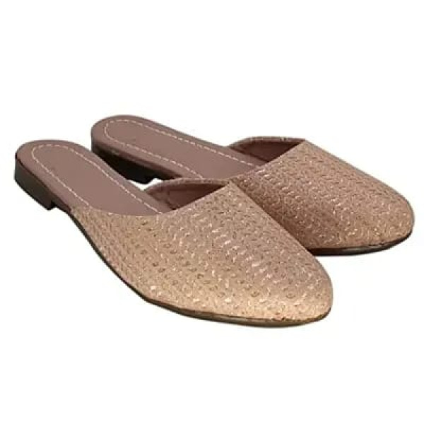 GR-Shoe Bellies Flat Open Back Flat Mules for Women and Girls [Low Budget Product]