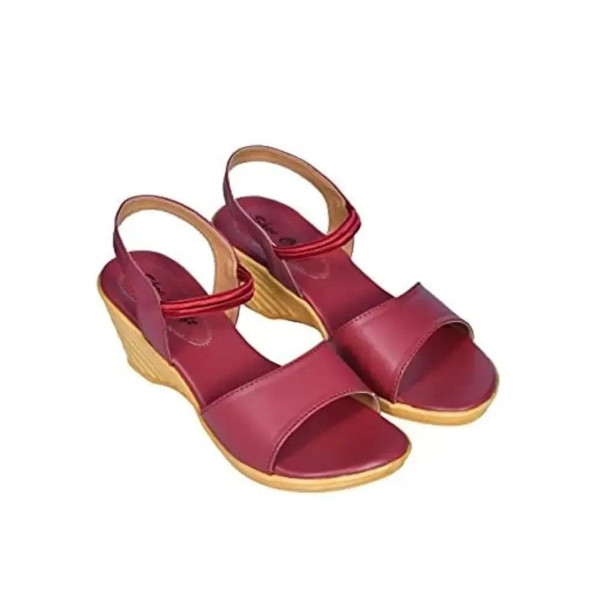 GR-Casual wedges slippers Sandals for Women Stylish Flat Casual Trendy Comfortable Dailywear Footwear