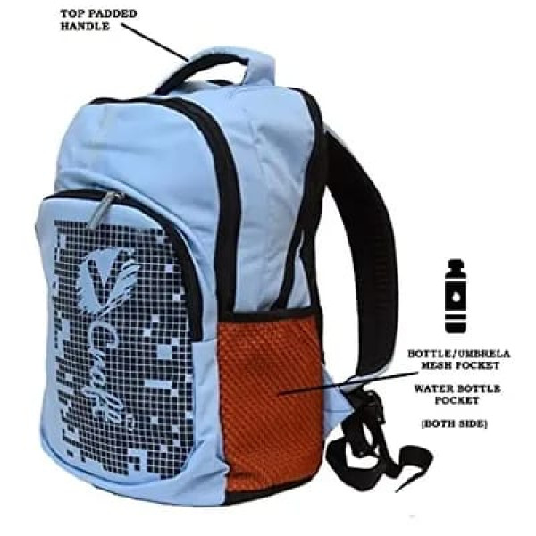 GR-Water Resistant College School Computer Bag Fits 15.6 Inch Laptop Notebook Laptop Backpack,Business Travel Gift for Men Women, (SKYBLUE)