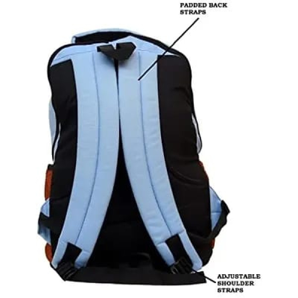 GR-Water Resistant College School Computer Bag Fits 15.6 Inch Laptop Notebook Laptop Backpack,Business Travel Gift for Men Women, (SKYBLUE)