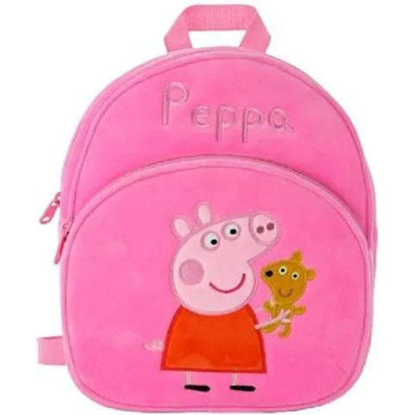GR-Kids Cute Peppa Pig Backpack Soft and Lightweig...