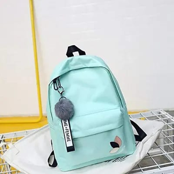 GR-Latest Women Backpack Fashionable School Bag for Girls (Blue)