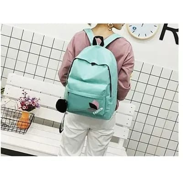 GR-Latest Women Backpack Fashionable School Bag for Girls (Blue)