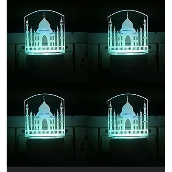 GR-The Taj Mahal 3D Illusion Night Lamp Comes with...