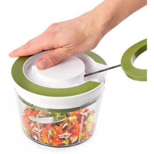 Generic Vegetable Fruits Nuts Onions Chopper Blender Mixer Food Processor 2 in 1 Manual Handy smart chopper 