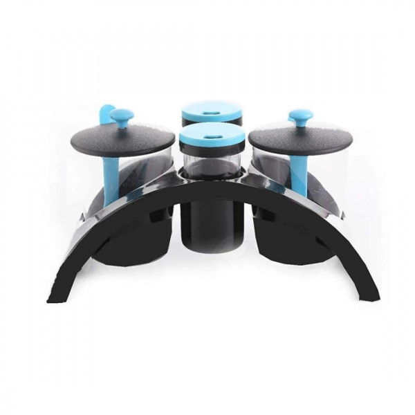 Generic Multicolour Pickle Jar Set For Multipurpose -4 Pcs