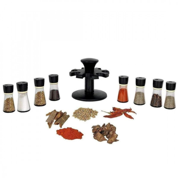 Multipurpose Revolving Rack for Spices,Plastic Set...