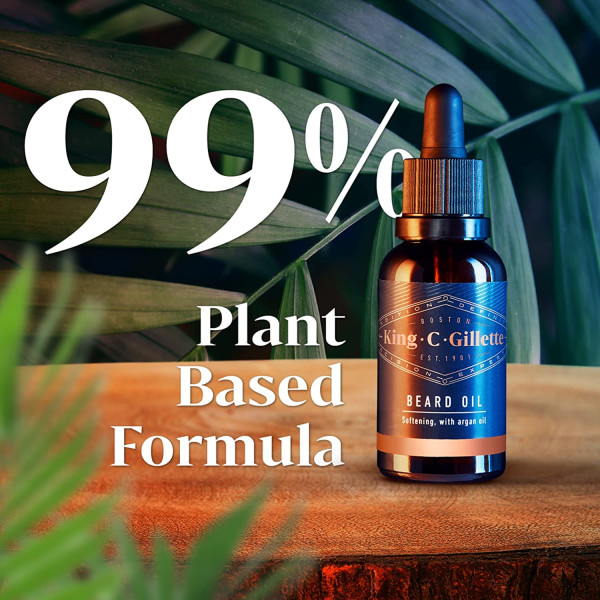 Better Growth and Thicker Beard King C Gillette Beard Oil 