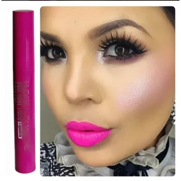 Beauty Girls Pink Liquid Matte Lipstick [FREE BISS...