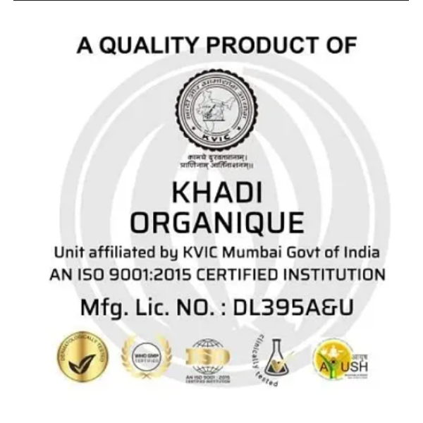 Khadi Organique 100% Handmade Organic Soap  Natural Herbal Pure Mint Soap (Pack of 3) [Low Budget Product]