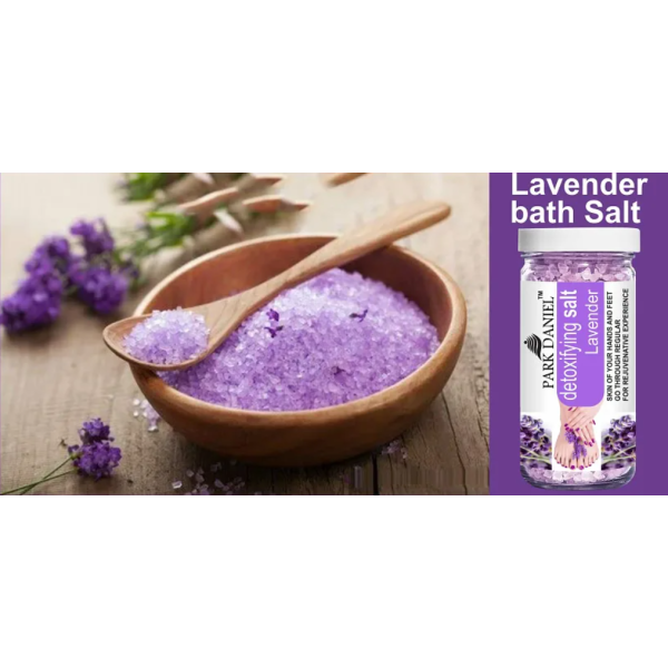 Premium Lavender Bath Salt (200 Gms): For Calming And Relaxation, Pedicure And Manicure Salt [Low Budget Product]
