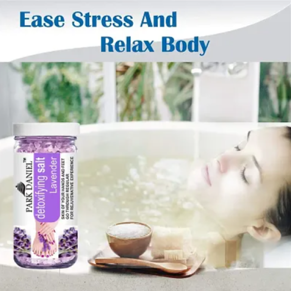 Premium Lavender Bath Salt (200 Gms): For Calming And Relaxation, Pedicure And Manicure Salt [Low Budget Product]