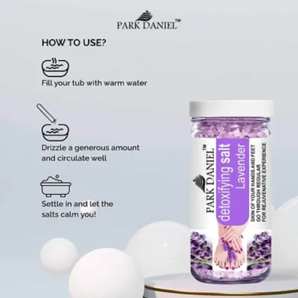 Premium Lavender Bath Salt (200 Gms): For Calming And Relaxation, Pedicure And Manicure Salt [Low Budget Product]