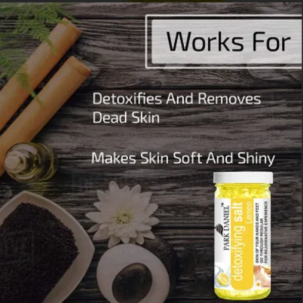 Premium Lemon Bath Salt, 200 g, for pedicures and manicures, with antioxidant and skin-lightening properties [Low Budget Product]