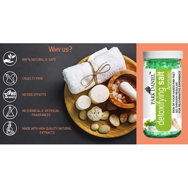 Premium Aromatic Bath Salt (200 gms) for Shiny and Clean Skin, Pedicure Salt [Low Budget Product]