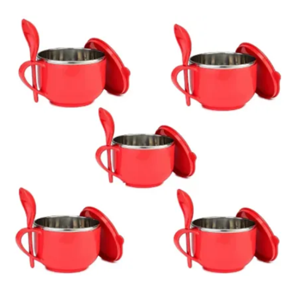 GR-Maggi Noodles and Soup Bowl With Spoon Soup Bow...