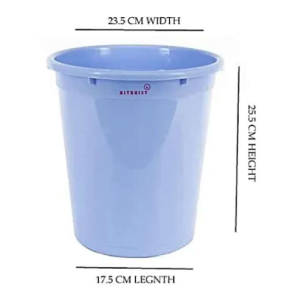 GR-Plastic open design for easy disposal and maintenance Dustbin [Premium Product] 