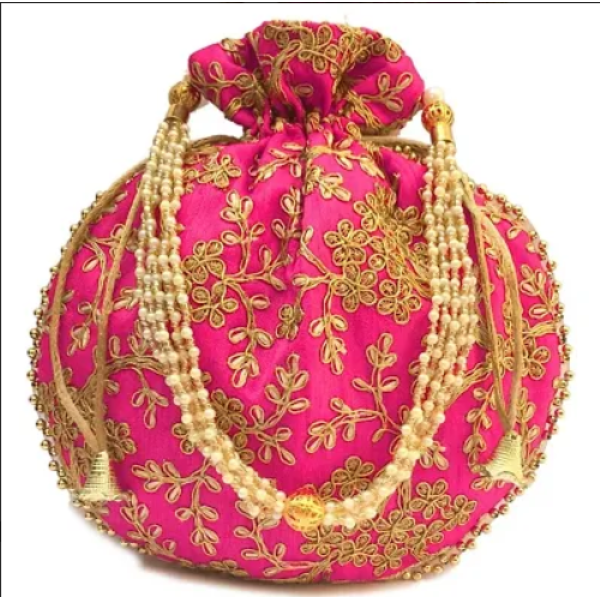  GR-"Latest Rajasthani Style Potli Bag - A Fu...